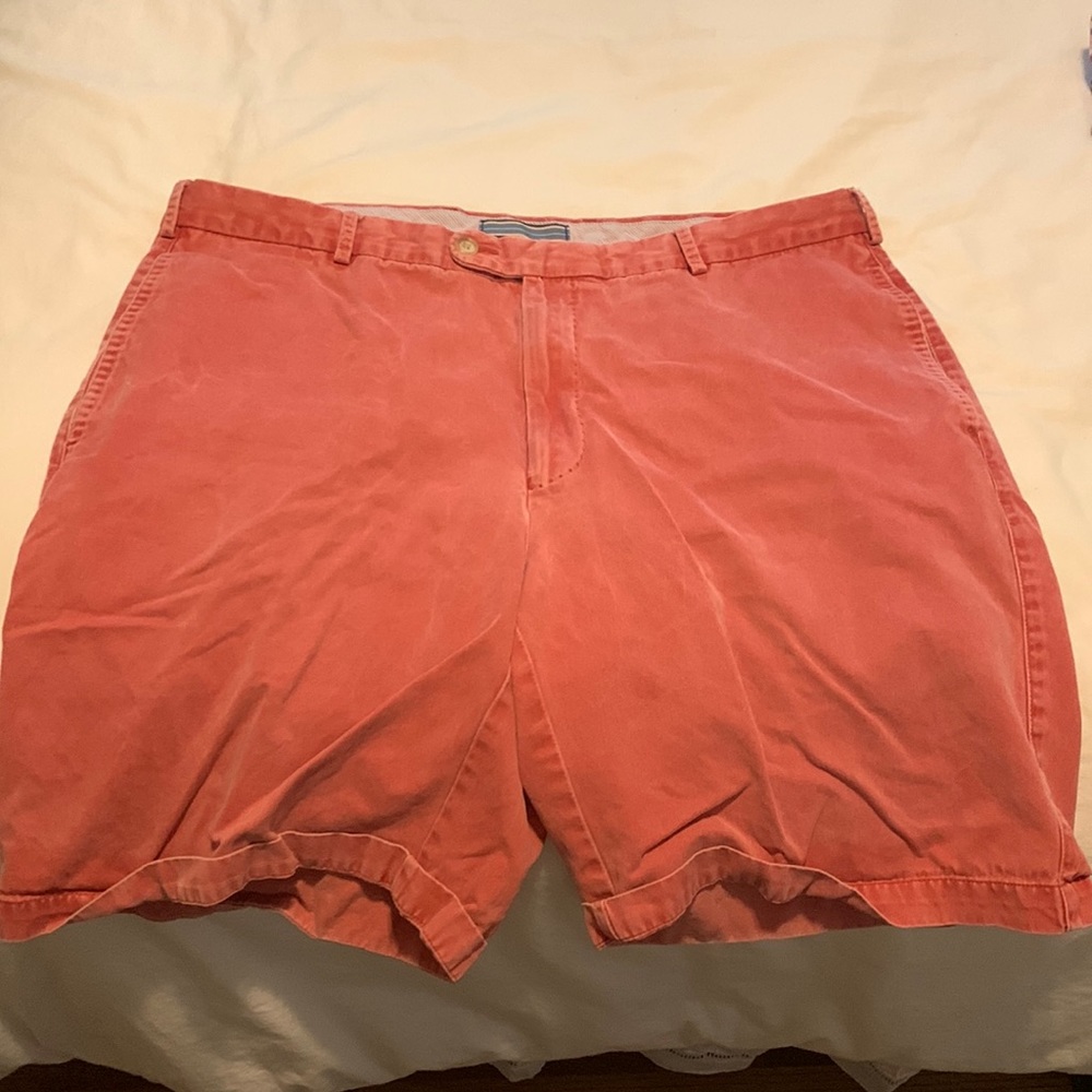 Size 36 waist, red Peter millar shorts. Lightly worn / used